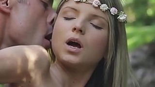 Hippie girl fucked in the woods Gina Gerson