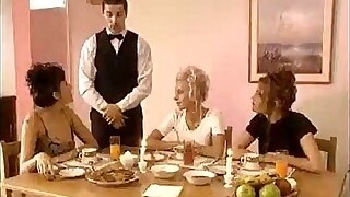 French Dinner Party Turned Orgy