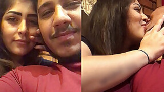 Arab Couple Kissing