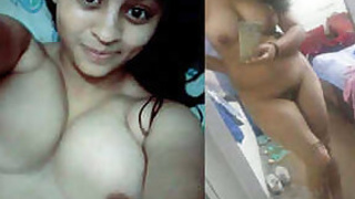 Sexy babe Muskan Nude video call