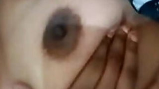 Bhabhi is on video call with her husband, masturbating and bagging for super horny cock
