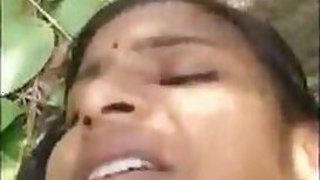 Mallu outdoor porn music video with moans while bf fucks