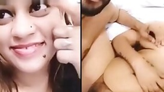 Desi couples threesome sex in a hotel room