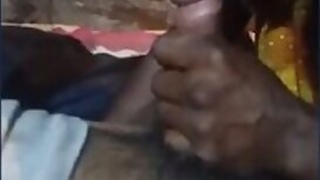 Desi village lover sucking some cock