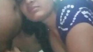Desi rustic bhabi enjoys