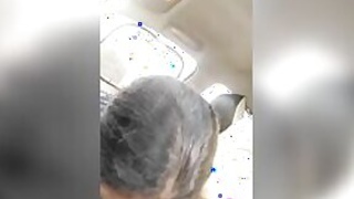Wife of Telegu Desi gives a good blowjob in the car MMS video