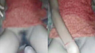 Desi girl sucks and fucks her ass with her lover