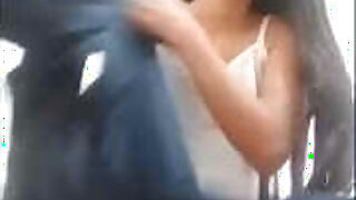 Desi's a slender girl showing