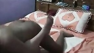 Lusty bhabhi enjoys domestic sex in different poses