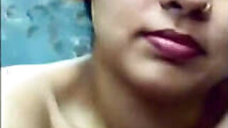 Lusty colga girl Manjula recorded the professor fondling her naked pussy