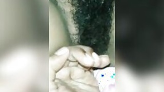 Hungry Desi teenager with XXX bush gives blowjob to happy guy