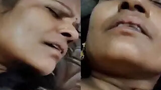 A mature South Indian wife enjoys a painful fuck