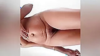 Sveta Tamil wife Sari strips naked Big Naturals video