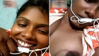Sexy girl's naked body and video call Part 4