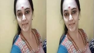 Hot girl Mallu Shows her tits on video call