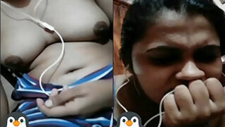 Pretty girl shows her tits and pussy on Vk Part 3