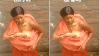 Desi bhabhi cross-dressing on hidden camera Part 1